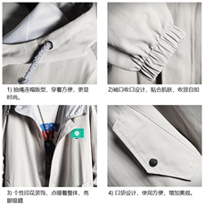 JK4126-P85纯棉连帽夹克男士大码工装男上衣外套网格挂拍，男装夹克，电商A040A