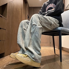 迷彩休闲裤男女韩版潮流高街帅气百搭2024秋冬ins长裤K5739-P51，男装休闲裤，星座412-3