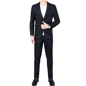ASD8955秋季男式西服礼服西装修身商务休闲男装套装高端西服P275图片