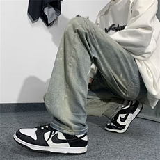牛仔裤男春季潮大码休闲裤子高街N9029P43，男装牛仔裤，星座1116-2