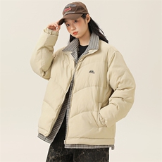 2025冬季新款男日系潮牌立领白鸭绒羽绒服加厚外套棉衣YR30-F255，男装羽绒服，电商A101（原外27）