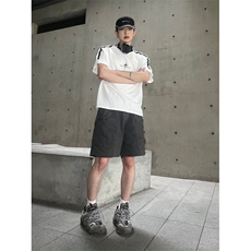 《自家图》工装短裤男士潮牌超薄宽松休闲中裤夏天DK801-P50，男装牛仔裤，星座1109-4