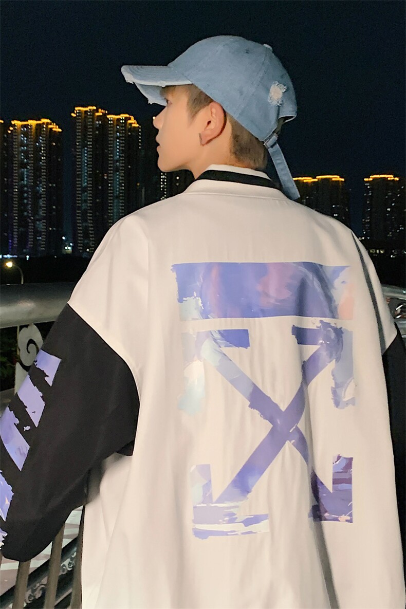 主推！2023春季新款潮流男士棒球服百搭学生外套上衣JK310P68,男装夹克,电商B220