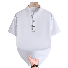 直播夏季男士休闲百搭简约潮流翻领短袖T恤POLO衫8839P35，男装T恤，电商B226-2（原B217-2）