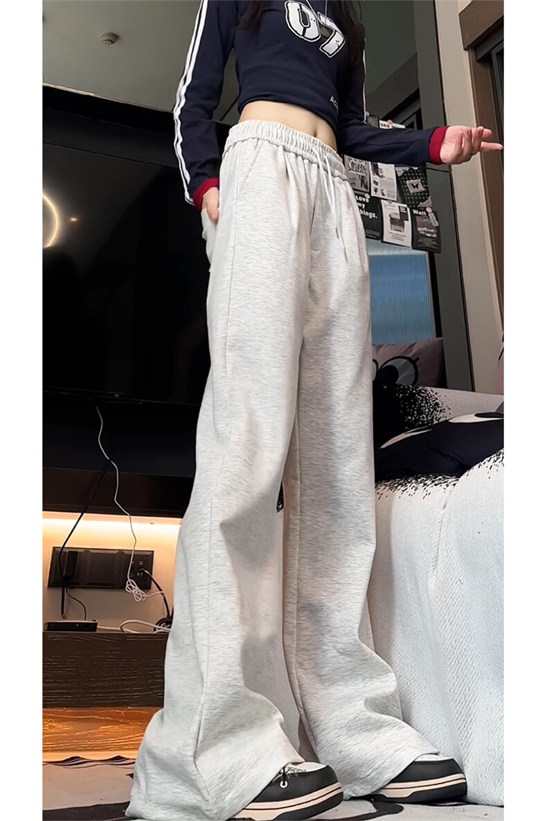 秋冬加绒加厚微喇运动卫裤A4750特P43控68有薄款,男装休闲裤,电商A309