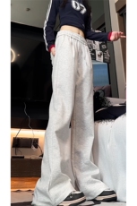 秋冬加绒加厚微喇运动卫裤A4750特P43控68有薄款，男装休闲裤，电商A309