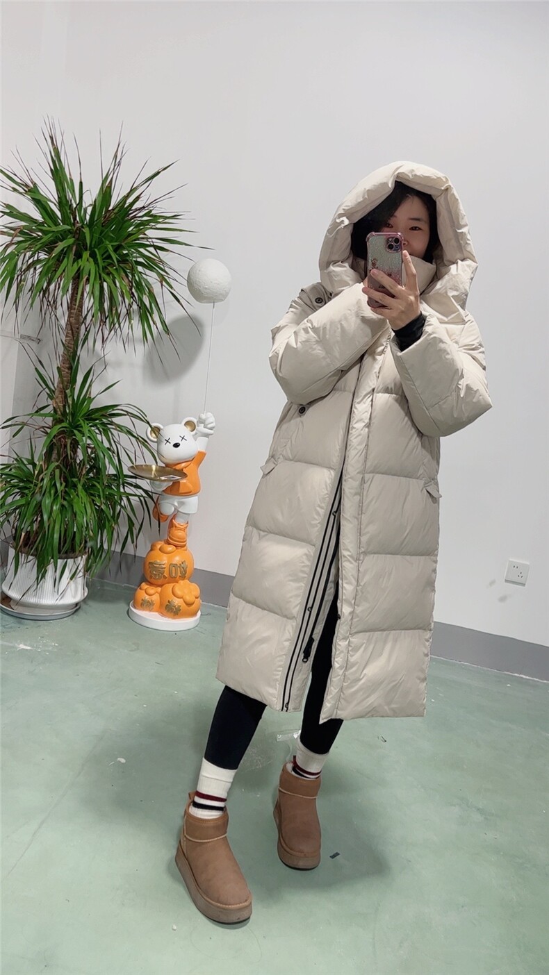 2025年秋季拉链常规短款长款长袖立领时尚百搭简约大方，女装羽绒服，禾雯电商供货