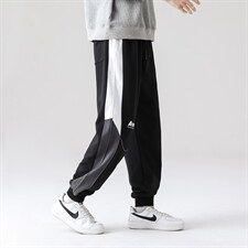 7XL-M休闲运动卫裤男2023春季新款加肥加大码学生长裤休闲裤控79图片