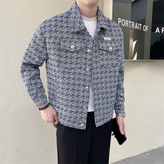 轻熟风春季新款小香风短款夹克外套JK168，男装夹克，星座516A