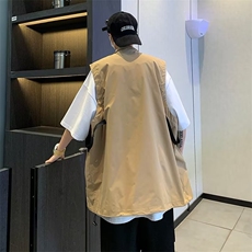 男夏季百搭潮流时尚防水双层马甲GM16P52，男装背心/马甲，星座1116-2
