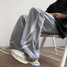 V012-P452025新款运动裤夏季薄款速干凉感直筒裤休闲裤，男装休闲裤，星座911-1