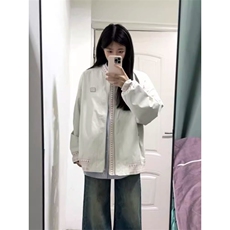 美式复古民族风棒球服外套新款宽松休闲飞行员夹克513AJK2500P67，男装民族服装，星座513A