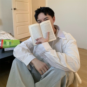现货秋季长袖衬衫男2025新款潮牌高级感痞帅休闲开衫衬衣外套图片