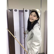 单件长袖宽松型春秋新款休闲宽松棒球服外套女百搭开衫翻领常规，女装短外套，星座506A