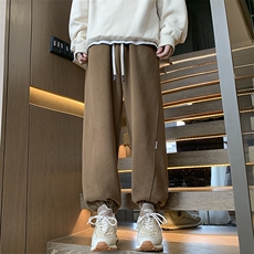 秋季新款拼接束脚卫裤大码M~5XLXZ604-KP94-P50控68，男装休闲裤，星座604