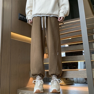 秋季新款拼接束脚卫裤大码M~5XL XZ604-KP94-P50控68图片