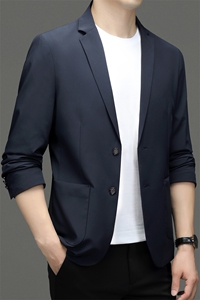 6018-102春秋款男士西服外套薄款商务休闲男装P185图片