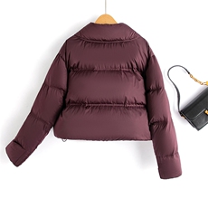 水衣源2767款时尚纯色短款洋气加厚保暖羽绒服女冬季潮品，女装羽绒服，水衣源