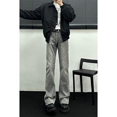 cleanfit弹力纯色修身直筒牛仔裤修身窄版直筒裤显瘦，男装牛仔裤，星座310A-4