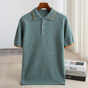 时尚男士秋季新款POLO衫 短袖休闲舒适 高品质面料图片