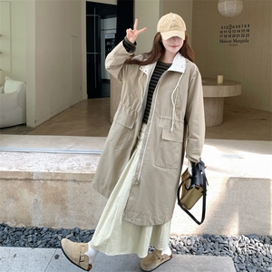 [现货！！主推款！！！]高级感女式风衣气质长款图片