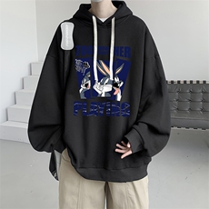 连帽卫衣男大码运动服帽衫外套WY2234-P35加绒款-P40，男装卫衣，电商A040