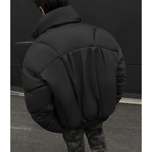 （现货）A421-MY421 PU皮解构短款加厚面包服 P115158图片