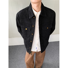 得物二开美式复古立领牛仔外套宽松休闲水洗机车夹克JK1276-P90，男装工装外套，星座1103-3