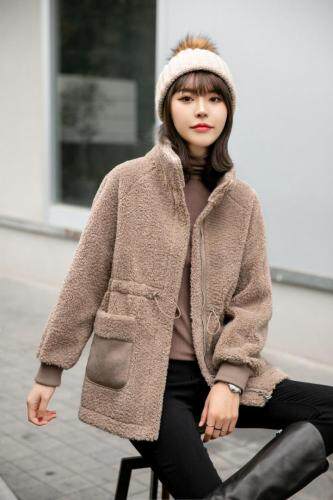 （现货）皮毛一体，腰部可收紧，女装，伊娜蕾尔