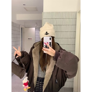两面穿现货重磅短款座山雕棉衣男女双面穿毛毛绒棉服加厚外套图片