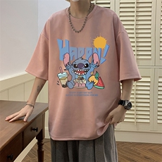 麂皮绒短袖t恤男大码半袖男JD82077-P25，男装T恤，电商A040