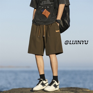 冰丝薄款清爽速干五分裤运动宽松夏季短裤DK513特批-1739图片