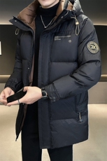标50-396-M-4XL-P225成衣中长款连帽羽绒服男外套，男装羽绒服，电商B255
