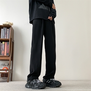 现货主推款加大码直筒垂感纯色西裤 S-3XL 310A-2 BK315 P45 控68图片