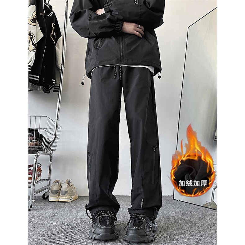 升级加绒加厚防水冲锋裤直筒休闲裤K8310特P45控68,男装卫衣,电商A309