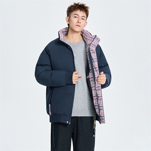 MY832-P85 棉服男冬季新款港风宽松立领棉衣图片