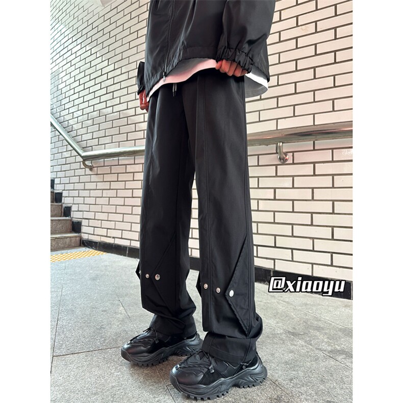 XZ616春季新款铆钉设计感防水休闲冲锋裤TY2419P45控58,男装休闲裤,星座512A（原616）