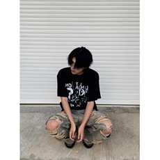 【网图有货】水洗破洞牛仔裤欧美高街vibe裤子高街K8046LL特P45，男装牛仔裤，星座1007（原301D）