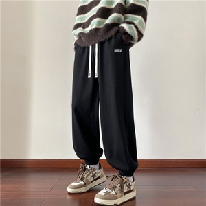 抖音品质简约百搭束脚卫裤K23512-P45控58 加绒K23512JR-p55控68图片