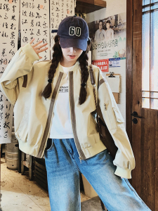 气质松弛风氛围感羽绒服外套2025新款冬季学院风巨好看90绒短外套图片