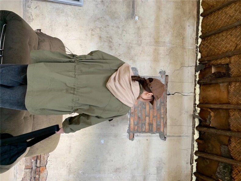 休闲风衣外套，女装风衣，怪怪树