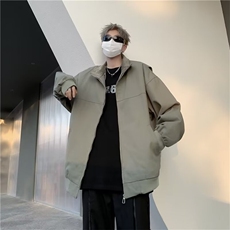 美式复古外套男春秋新款设计感小众高街潮牌宽松休闲工装夹克，男装夹克，星座716-2