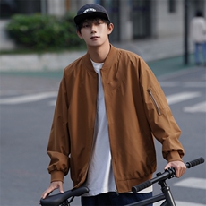 美式潮牌棒球服飞行员夹克潮流复古宽松休闲工装外套JK88-P78，男装夹克，星座308B-2