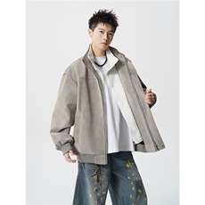 无影墙内里扎染卫衣假两件M-5XL大码皮衣男夹克JK78108P85控138，男装夹克，星座227-7