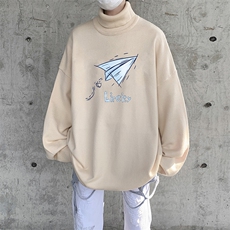 抖音供货、现货秋季冬高领毛衣宽松打底衫D223A-MG2314-特P45，男装针织衫/毛衣，电商019-1