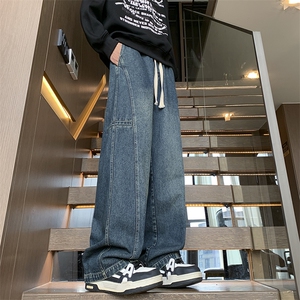 秋季新款拼接假口袋牛仔裤 XZ604-KN17-特P50控88图片