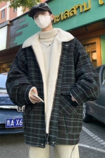 羊羔毛棉服男冬季新款休闲外套潮牌棉衣棉袄M133P120控158，男装棉衣，电商A157