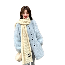 现货冬装新款皮毛一体外套女2C052-503-P205-K298，女装羊绒大衣，2C052