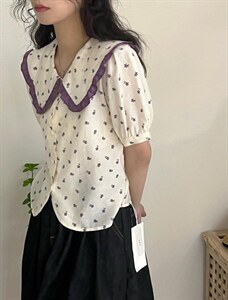 韩系碎花小衫,其它,DAP