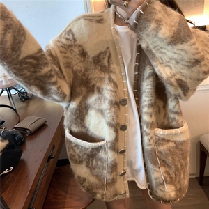 现货   秋冬新款绳索大开衫图片